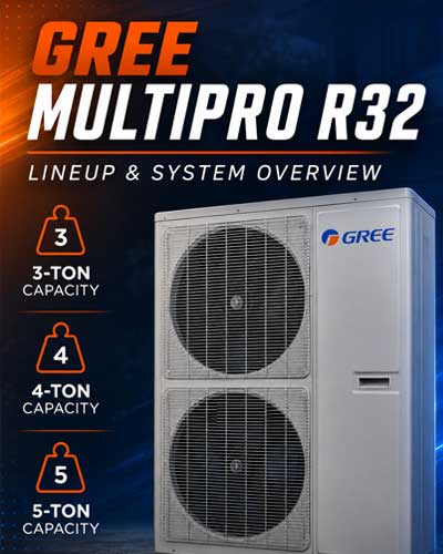 How Do You Install a GREE MultiPRO R32 System? Selection Software, Piping, Wiring, and Startup
