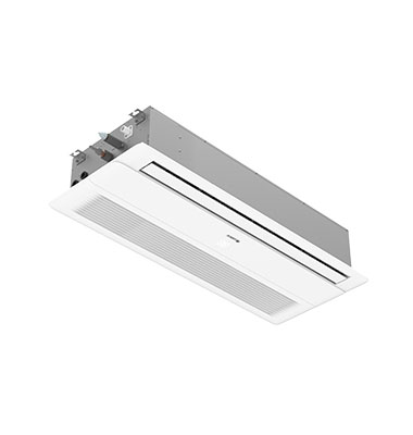 GREE All Match One-Way Cassette R32 ductless mini-split heat pump system