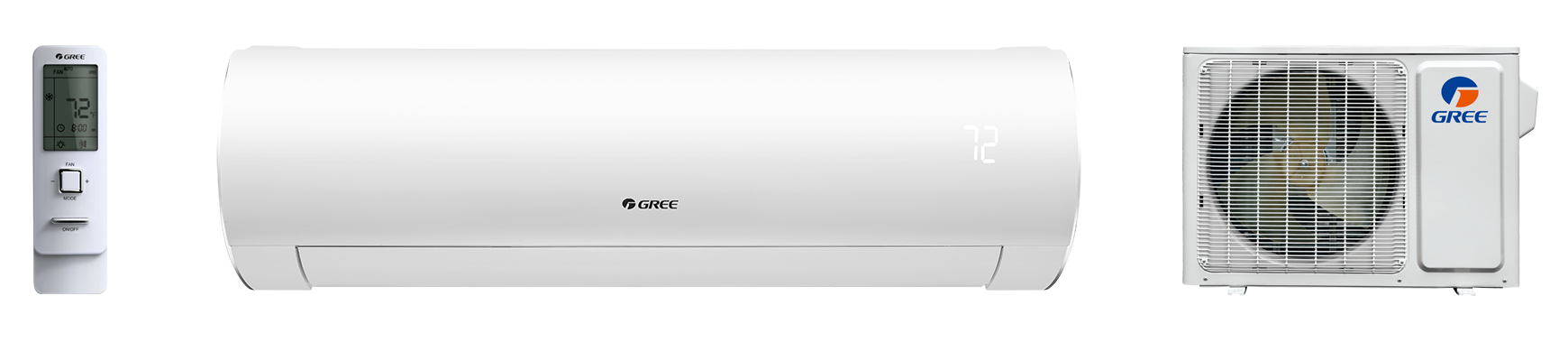 GREE Comfort Sapphire single-zone wall-mounted mini-split systems