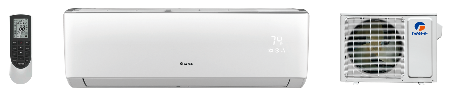 GREE Comfort Vireo+ ULTRA single-zone ductless mini-split