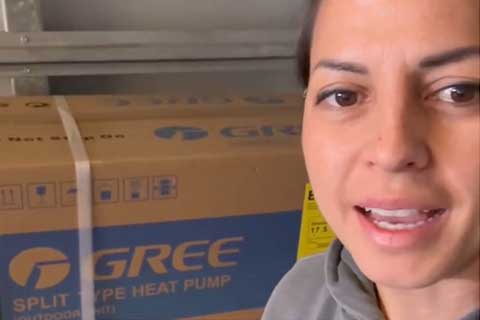 GREE Mini-Split Installation by Miss Minisplit in San Diego